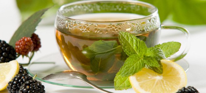 Чай с мятой и лимоном - рецепт