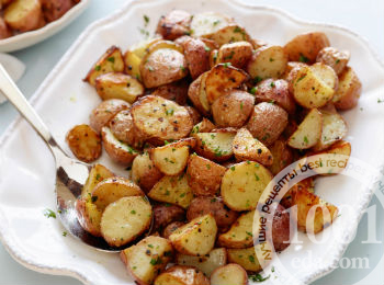 Отварная жареная картошка