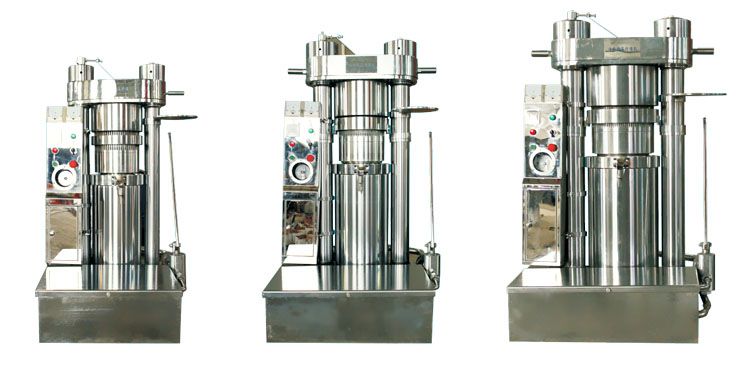 hydraulic oil press machine for sesame oil production