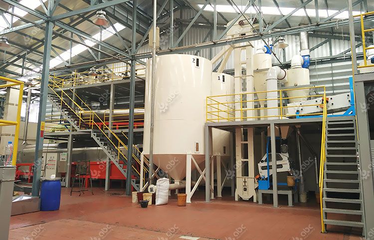small scale roasted sesame oil mill plant in Thailand