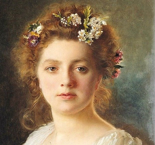 Flora, the Roman goddess of flowers and spring