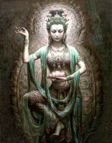 Shala, the goddess of grain and compassion