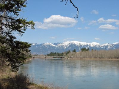 The Flathead River in Montana