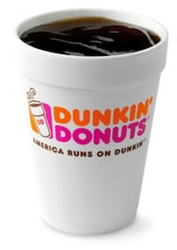 Dunkin Donuts Caffeine