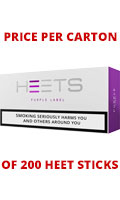 IQOS HEETS Purple Label Cigarettes pack