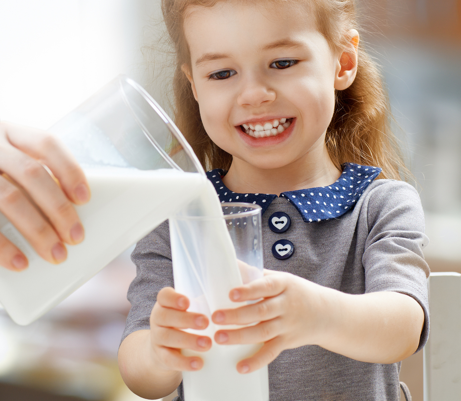 Image result for child showing teeth and drinking milk