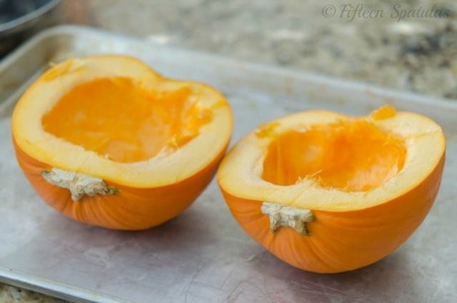 how to roast fresh sugar pumpkin for puree