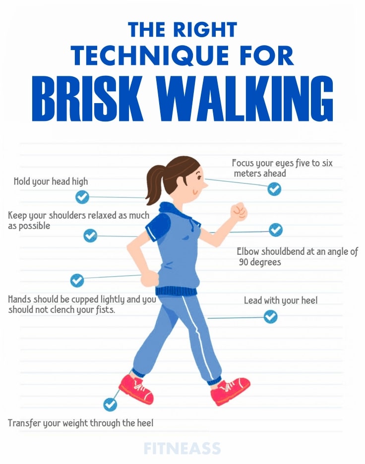 The Proper Technique Of Brisk Walking