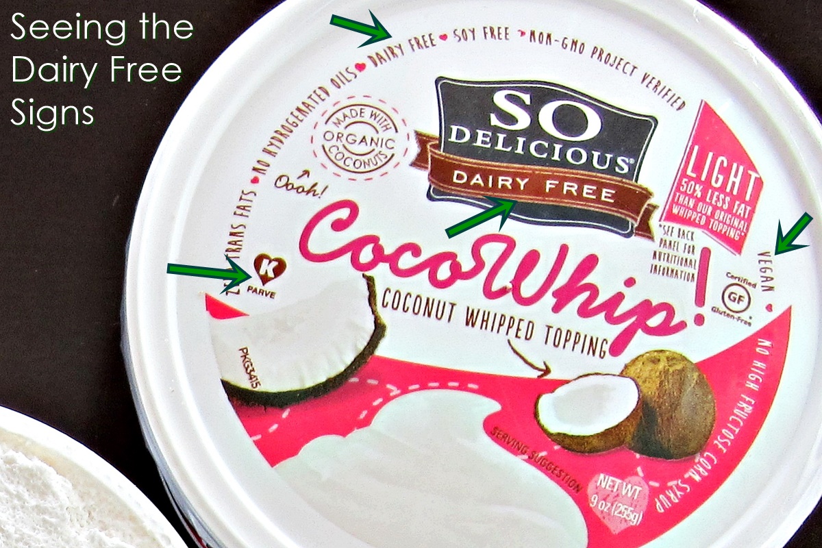 Non Dairy vs Dairy Free - Why One May Contain Milk (fortunately, this brand doesn