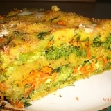 Слоеный пирог "овощная соната"