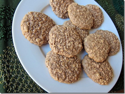 cocoa oatmeal cookies 045