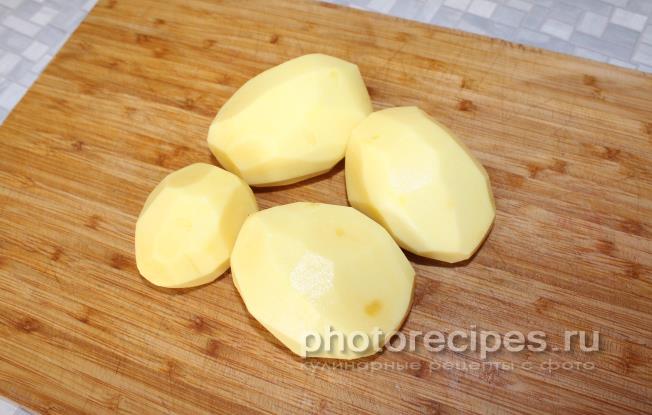 Варено-жареная картошка фото рецепт