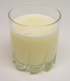 glass of soy milk