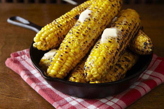 какая кукуруза полезнее сырая или вареная 