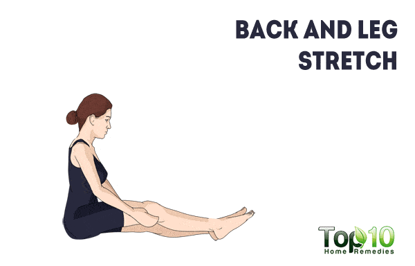 back and leg stretch